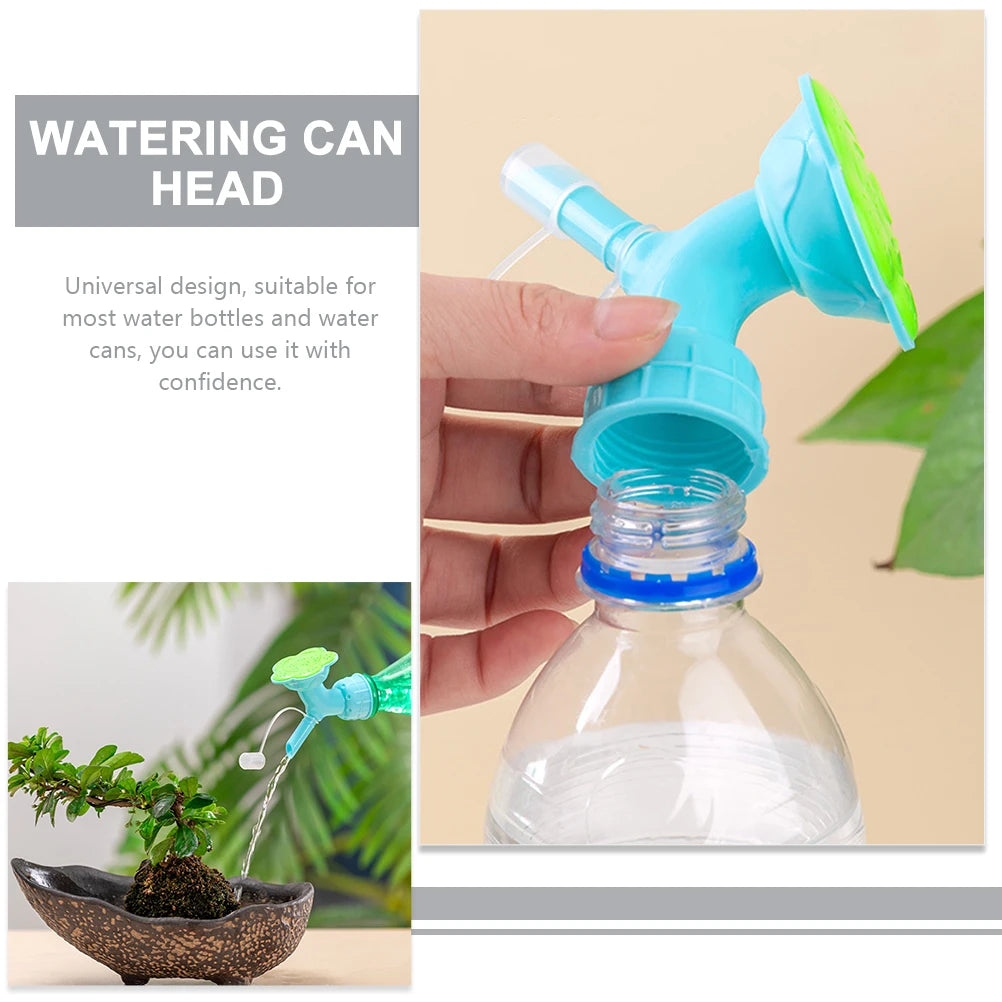 3pcs Watering Can Head For Flower Bonsai Garden Durable Plastic Spray Sprinkler Cap For Water Bottles Sprinkler